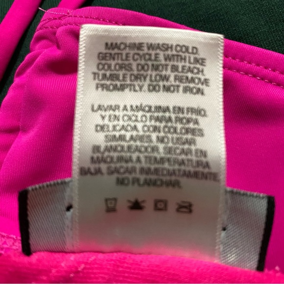 Barbie Pink Triangle Swim Top L - Picture 4 of 4